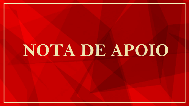 NOTA DE APOIO | 25 DE MAIO | PARALISAÇÃO